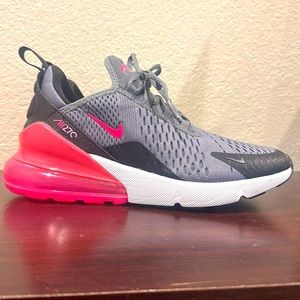 Nike 270 pink and gray
